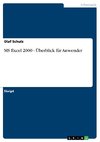 MS Excel 2000 - Überblick für Anwender