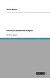 Financial statement analysis