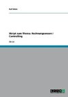 Skript zum Thema: Rechnungswesen / Controlling