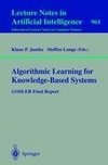 Algorithmic Learning for Knowledge-Based Systems