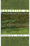 Varieties of Transcendental Experience