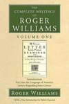 The Complete Writings of Roger Williams, Volume 1