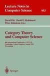 Category Theory and Computer Science