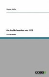 Der Radikalenerlass von 1972