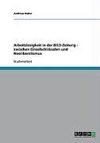 Arbeitslosigkeit in der BILD-Zeitung - zwischen Einzelschicksalen und Neoliberalismus