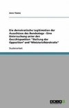 Die demokratische Legitimation der Ausschüsse des Bundestags - Eine Untersuchung unter den Gesichtspunkten 