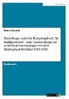 Ernst Jünger und sein Kriegstagebuch 