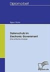 Datenschutz im Electronic Government