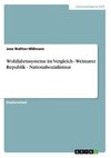 Wohlfahrtssysteme im Vergleich - Weimarer Republik - Nationalsozialismus