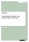 Schulbuchkritik: richtlinien- und lehrplanvergleichende Analyse