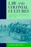 Law and Colonial Cultures