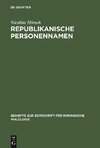 Republikanische Personennamen