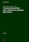 Tonaufnahmen des gesprochenen Deutsch