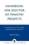 Handbook for Doctor of Ministry Projects