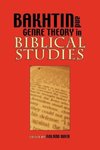 Bakhtin and Genre Theory in Biblical Studies