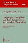 Languages, Compilers, and Run-Time Systems for Scalable Computers