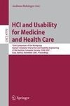 HCI and Usability for Medicine and Health Care