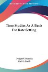 Time Studies As A Basis For Rate Setting