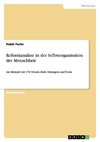 Reformansätze in der Selbstorganisation der Menschheit