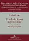 Cross-Border Services and Choice of Law