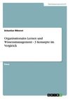 Organisationales Lernen und Wissensmanagement - 3 Konzepte im Vergleich