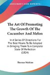 The Art Of Promoting The Growth Of The Cucumber And Melon