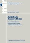 Ausländische Direktinvestitionen