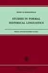 Studies in Formal Historical Linguistics