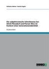 Die subjektivistische Schreibweise bei Ulrich Plenzdorf und Florian Illies im Kontext einer Generationenidentität