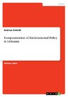 Europeanization of Environmental Policy in Lithuania