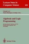 Algebraic and Logic Programming