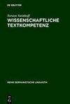 Wissenschaftliche Textkompetenz