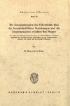 Die Grundprinzipien des Völkerrechts über die freundschaftlichen Beziehungen und die Zusammenarbeit zwischen den Staaten.