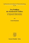 Weinstock, U: Problem der Kondratieff-Zyklen