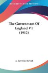 The Government Of England V1 (1912)