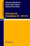 Séminaire de Probabilités VII