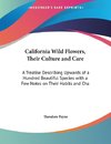 California Wild Flowers, Their Culture and Care