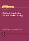 Multiunit Organization and Multimarket Strategy