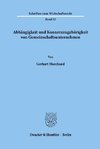 Abhängigkeit und Konzernzugehörigkeit von Gemeinschaftsunternehmen.