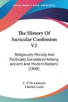 The History Of Auricular Confession V2