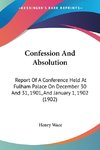 Confession And Absolution