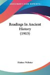 Readings In Ancient History (1913)