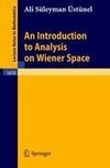 An Introduction to Analysis on Wiener Space