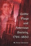 Anthony, M:  Gothic Plays and American Society, 1794-1830