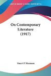 On Contemporary Literature (1917)