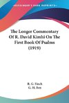 The Longer Commentary Of R. David Kimhi On The First Book Of Psalms (1919)