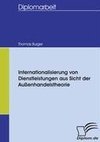 Internationalisierung von Dienstleistungen aus Sicht der Außenhandelstheorie