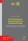 Die Entwicklung der deutsch-chinesischen Handelsbeziehungen