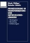 Privatisierung in Transformations- und Entwicklungsländern