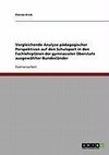 Vergleichende Analyse pädagogischer Perspektiven auf den Schulsport in den Fachlehrplänen der gymnasialen Oberstufe ausgewählter Bundesländer